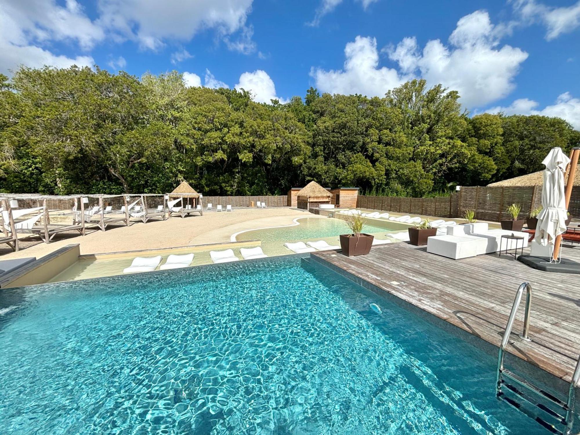 Bungalow La Kawannaise - Piscine, Terrasse, Plage Grand-Bourg  Екстер'єр фото